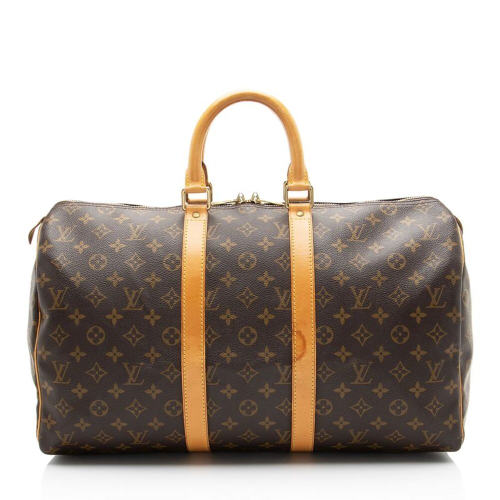 Louis Vuitton Vintage Monogram Canvas Keepall 45 Duffle